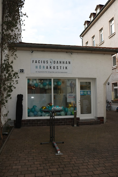 Facius & Dahhan Hörakustik GmbH 1 Hörgeräteakustiker Facius & Dahhan Hörakustik GmbH